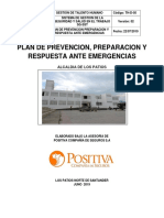 Plan de Prevención, Preparación y Respuesta Ante Emergencias PDF