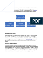 Dividend Policy CF