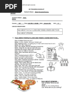 My Progress Booklet Template Si3