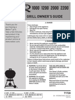 Weber q2200 Manual