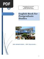 ENGLISH BOOK FOR POSGRADUATE STUDENTS Whole Book