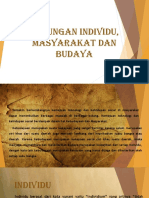 Antropologi Sosial - Hubungan Individu, Masy Dan Budaya