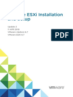 VMware ESXi Installation and Setup PDF