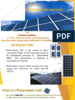 Photovoltaic Cell