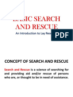 Basic Search and Rescue