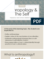 5 Anthropology and The Self (The Social Self) PDF