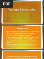 Vaikom Satyagraha