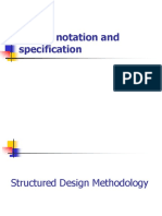 Design Notation and Specification