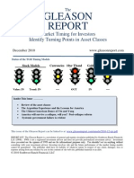 Gleason: Market Timing For Investors Identify Turning Points in Asset Classes