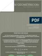 EFECTOS GEOMÉTRICOS. Álgebra Lineal