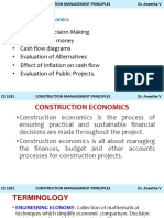 Construction Economics