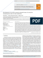 Development of Accurate Tsunami Estimated Times of Arrival For Tsunami-Prone Cities in Aceh, Indonesia