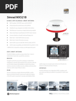 Simrad mx521B Dgps