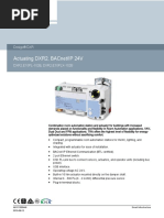 Actuating DXR2