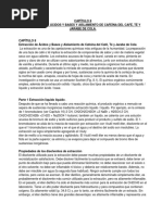 Capítulo 8. Extracción de Ácidos y Bases y Aislamiento de Cafeína Del Café, Té y Jarabe de Cola.