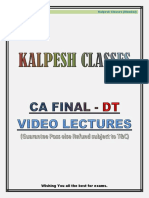 CA Final May 2020 Question Bank PDF