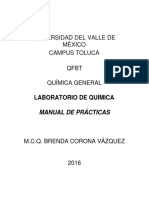 Manual de Prácticas 2016B - Química General