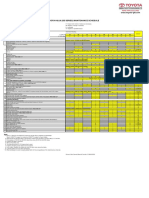 Maintenance Schedule Hilux GD Series