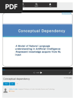 Conceptual Dependency