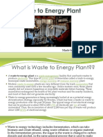 Waste To Energy Plant