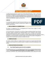 CONVOCATORIA EXTERNA Carrera Fiscal