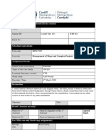 MPM 7007 Management of Mega and Complex Projects Assignment 2