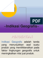 HAKI Indikasi Geografis