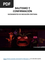 Bautismo y Confirmación V