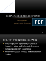 Globalization of World Economics PDF