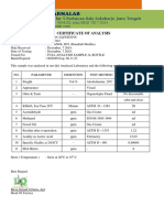 Coa Dan Msds Handrub 60%