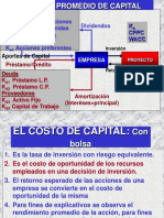 Costo de Capital