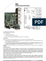 Routerboard 450G: Quick Setup Guide and Warranty Information