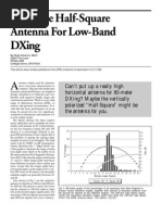 Antenna Half Square Array