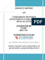 Comparison Between Investment in Equity and Mutual Fund