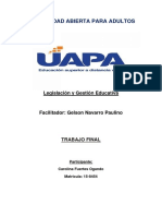 Trabajo Final Legislacion y Gestion Educativa