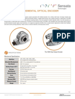 Sensata-Hs35-Incremental Optical Encoder-Datasheet