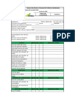 Formato de Inspección Diaria y Semanal de Vehículo Autobomba