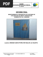 INFORME MANTTO SISTEMA DE UTILIZACION PERU HOSPITAL LA CALETA-v1