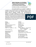 21 Acta de Entrega A Obra A Los Beneficiarios - Rontoccocha