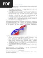 Importance of Biochemistry