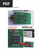 Inmo 3 Chrysler en Circuito Tiene Máscara OL72A Pero No Tiene Codigo de Seguridad