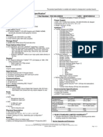 Satellite C650D Detailed Product Specification: Genuine