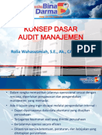 Konsep Dasar Audit Manajemen