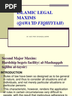 Al-Masyaqqah Tajlibu Al Taysir Legal Maxim