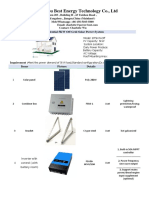 5kw Off Gird Solar System Quotation