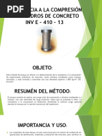 Capacitación (RESISTENCIA A LA COMPRESIÓN DE CILINDROS DE CONCRETO)