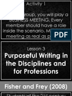 7.purposeful Writing in The Disciplines An