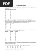 Tutorial Regression