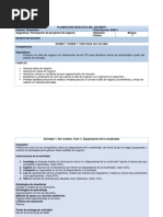 KFPN - Planeación de Actividades - U1 - 2020-1