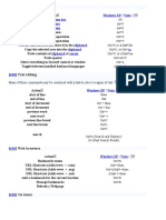 Windows Shortcuts